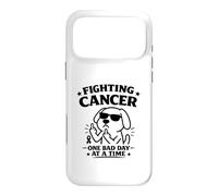 Custodia per iPhone 17 Pro Max Combattere il cancro One Bad Day At A Time Funny Awareness Design