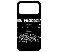 Custodia per iPhone 17 Pro Max Come mi esercito Piano Golf Vs Realtà Divertente Amante di Golf Hobby