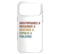 Custodia per iPhone 17 Pro Max Comici greci Aristofane Ampersand per donne e uomini