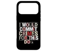 Custodia per iPhone 17 Pro Max Commetterei crimini per questo umorismo amante dei cani