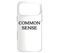 Custodia per iPhone 17 Pro Max Common Sense Men Women Sorry If I Offended with Common Sense
