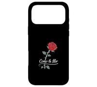 Custodia per iPhone 17 Pro Max Como la Flor Come Il Fiore Rose Amore