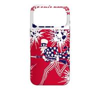 Custodia per iPhone 17 Pro Max Compleanno dello zio Sam 4 luglio