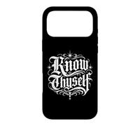 Custodia per iPhone 17 Pro Max Conosci Tatuaggio Gotico Tipografia Grafica