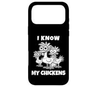 Custodia per iPhone 17 Pro Max Conosco i miei polli. I know my chickens. IMG