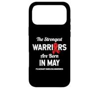 Custodia per iPhone 17 Pro Max Consapevolezza dell'embolia polmonare Maggio Compleanno