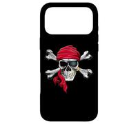 Custodia per iPhone 17 Pro Max CONTRABAND - Pirate - Red Bandana - Skull & Bones Logo