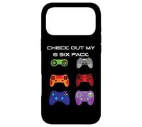 Custodia per iPhone 17 Pro Max Controlla il mio controller video da 6 Six Pack Gamer