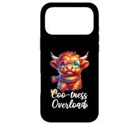 Custodia per iPhone 17 Pro Max Coo-tness Overload Highland Cow Farm Goth Cottagecore