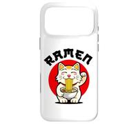 Custodia per iPhone 17 Pro Max Cool Cat Eats Ramen Novelty Graphic Tees & Cool Designs fun