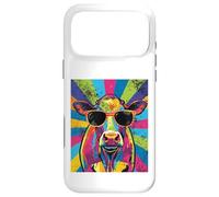 Custodia per iPhone 17 Pro Max Cool Cow Pop Art For Men Women Dairy Farmer Farming Moo Cows