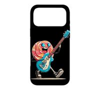 Custodia per iPhone 17 Pro Max Cool Lollipop Candy con occhiali da sole e Rock Guitar Costume