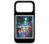 Custodia per iPhone 17 Pro Max Cool New York City Times Square Skyline Illustration Graphic