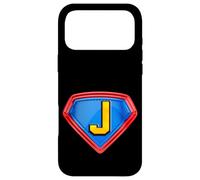 Custodia per iPhone 17 Pro Max Cool Super J Alphabet Cute Initial Monogram Letter J Graphic