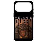 Custodia per iPhone 17 Pro Max Cool Women Girls Black Melanin Queen Magic, Melanin Queen