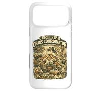 Custodia per iPhone 17 Pro Max Coordinatore certificato del caos divertente amante dei gatti e proprietari di gatti