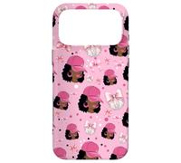 Custodia per iPhone 17 Pro Max Coquette - Fiocchi da donna, motivo: palla da discoteca, colore: nero