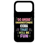 Custodia per iPhone 17 Pro Max CORA Personalized Women's Gift Custom CORA