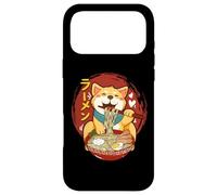Custodia per iPhone 17 Pro Max Corgi-Dog Mangiare Ciotola di Ramen Pho Noodle Soup Giappone Kawaii