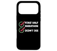 Custodia per iPhone 17 Pro Max Correre la prima mezza maratona non è morto Half Marathon Runner