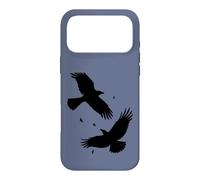 Custodia per iPhone 17 Pro Max Corvo Famiglia Wind-Borne Tranquillo