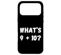 Custodia per iPhone 17 Pro Max Cosa c'è 9 Plus 10? 21! Divertente Internet Viral Math Meme