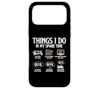 Custodia per iPhone 17 Pro Max Cose che faccio nel mio tempo libero - Tornio per la lavorazione del legno Tornitura del legno