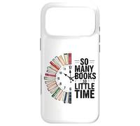 Custodia per iPhone 17 Pro Max Così tanti libri Little Time, amante dei libri retrò