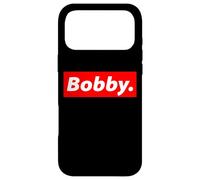 Custodia per iPhone 17 Pro Max Costume con nome Bobby per uomini e ragazzi di nome Bob o Bobby