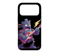 Custodia per iPhone 17 Pro Max Costume da cavaliere medievale a dondolo con chitarra