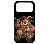 Custodia per iPhone 17 Pro Max Costume da Joker medievale per clown che canta e balla