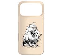 Custodia per iPhone 17 Pro Max Costume da pirata fantasma con teschio vintage per uomini, donne, ragazzi e bambini