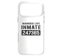 Custodia per iPhone 17 Pro Max Costume di Halloween per coppie di prigioniero detenuto