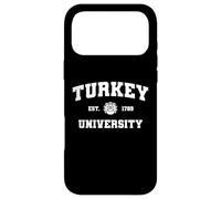 Custodia per iPhone 17 Pro Max Costume divertente per la cena del Ringraziamento fai da te dell'università