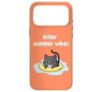 Custodia per iPhone 17 Pro Max Cosy Mystery Cosy Crime Cat Sleuth Killer Summer Vibes