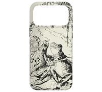 Custodia per iPhone 17 Pro Max Cottagecore Goblincore Frogcore Estetica Rana Danzante