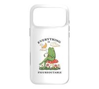 Custodia per iPhone 17 Pro Max Cozy Cottagecore Coffee Frog Art