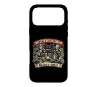 Custodia per iPhone 17 Pro Max Cozy Cryptid Library Prenotato Solid Reader Fantasy Libri Leggi