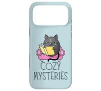 Custodia per iPhone 17 Pro Max Cozy Mysteries Lazy Sunday legge per i detective in poltrona