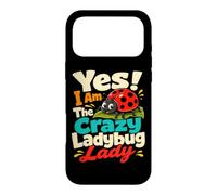 Custodia per iPhone 17 Pro Max Crazy Ladybug Lady Gardener Insetto Umorismo