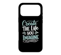 Custodia per iPhone 17 Pro Max Create the life you imagine, Quote Inspirational Motivation