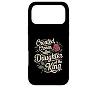 Custodia per iPhone 17 Pro Max Created Chosen Called Daughter Of King Christian Jesus God