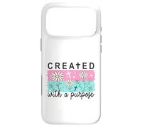 Custodia per iPhone 17 Pro Max Creato con una fede cristiana margherite