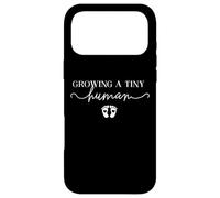 Custodia per iPhone 17 Pro Max Crescere Un Piccolo Annuncio Di Gravidanza Umana Retro Mamma Donna