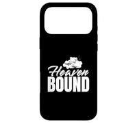 Custodia per iPhone 17 Pro Max Cristiano Heaven Bound Nuvole Paradiso