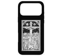 Custodia per iPhone 17 Pro Max Crocifissione di Gesù Cristo sulla Croce Tommaso d'Aquino