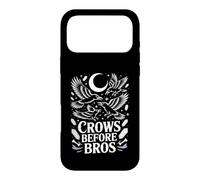 Custodia per iPhone 17 Pro Max Crows Before Bros corvi gotici luna e cristalli