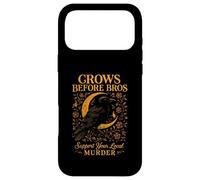 Custodia per iPhone 17 Pro Max Crows Before Bros sostiene il tuo omicidio locale Crow Raven Women