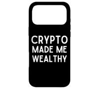 Custodia per iPhone 17 Pro Max Crypto Made Me Wealthy Cryptocurrency Trading Blockchain