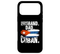 Custodia per iPhone 17 Pro Max Cuba Flag Pride DNA Cuban Husband Dad Love Proud Fathers Day